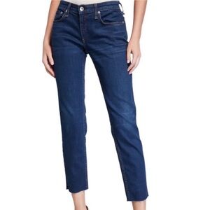 rag & bone Black Boyfriend Jeans Relaxed Fit